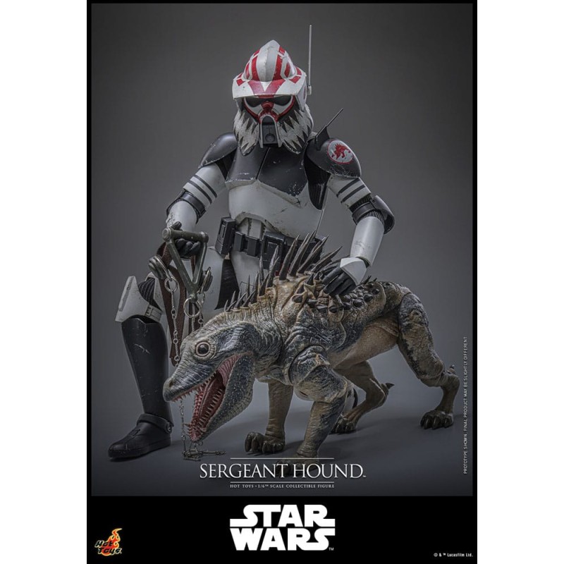 Hot Toys Star Wars: Sergeant Hound (The Clone Wars) 1/6 Scale