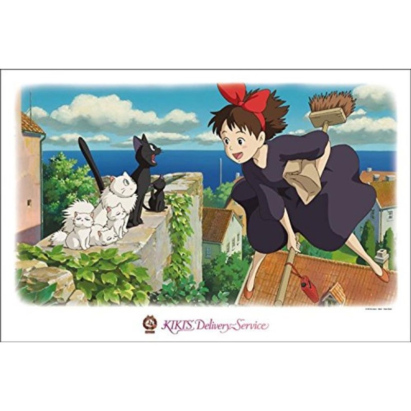 Kiki's Delivery Service: Kiki & Cats Puzzle 1000pcs