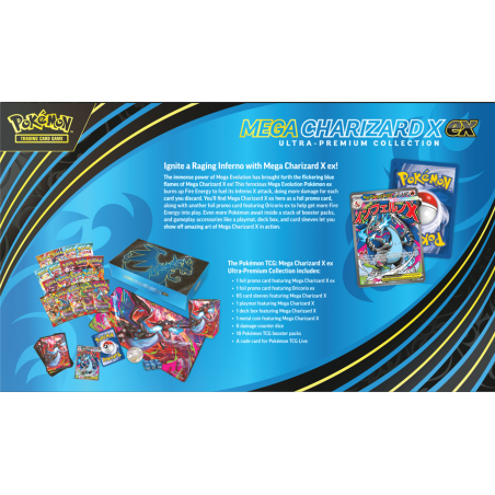 Pokémon: Mega Charizard X ex Ultra-Premium Collection