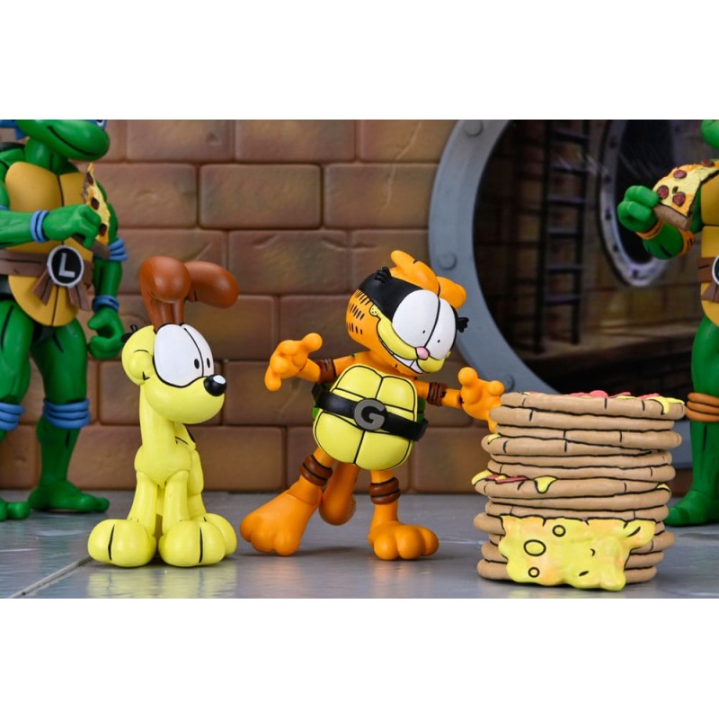 Teenage Mutant Ninja Turtles (Archie Comics) x Garfield: