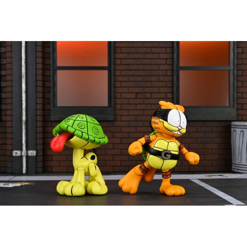 Teenage Mutant Ninja Turtles (Archie Comics) x Garfield: