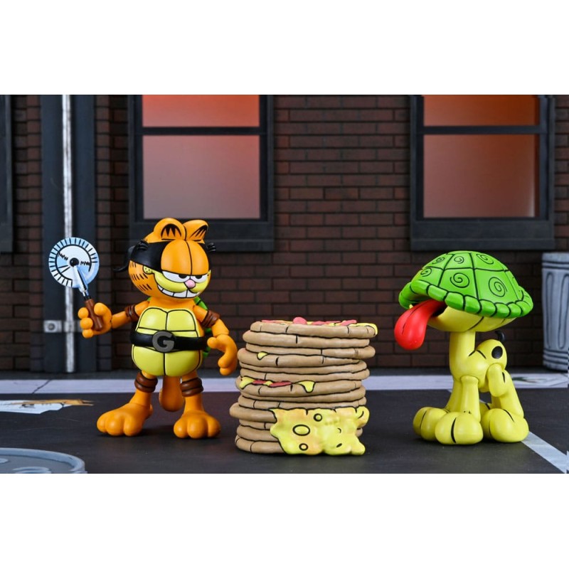 Teenage Mutant Ninja Turtles (Archie Comics) x Garfield: