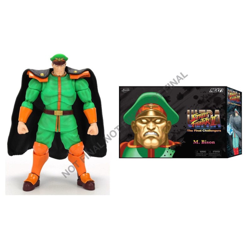 Ultra Street Fighter II: M. Bison (Deluxe) Action Figure 15 cm