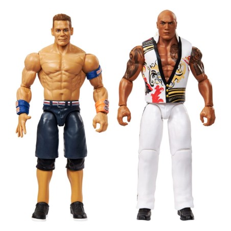 WWE: The Rock Final Boss vs John Cena Action Figures 2-Pack 15 WWE: The Rock Final Boss vs John Cena Action Figures 2-Pack 15