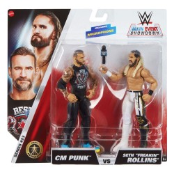 WWE: Punk vs Seth "Freakin" Rollins Action Figures 2-Pack 15 cm