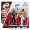 WWE: Punk vs Seth "Freakin" Rollins Action Figures 2-Pack 15 cm WWE: Punk vs Seth "Freakin" Rollins Action Figures 2-Pack 15 cm