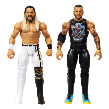 WWE: Punk vs Seth "Freakin" Rollins Action Figures 2-Pack 15 cm