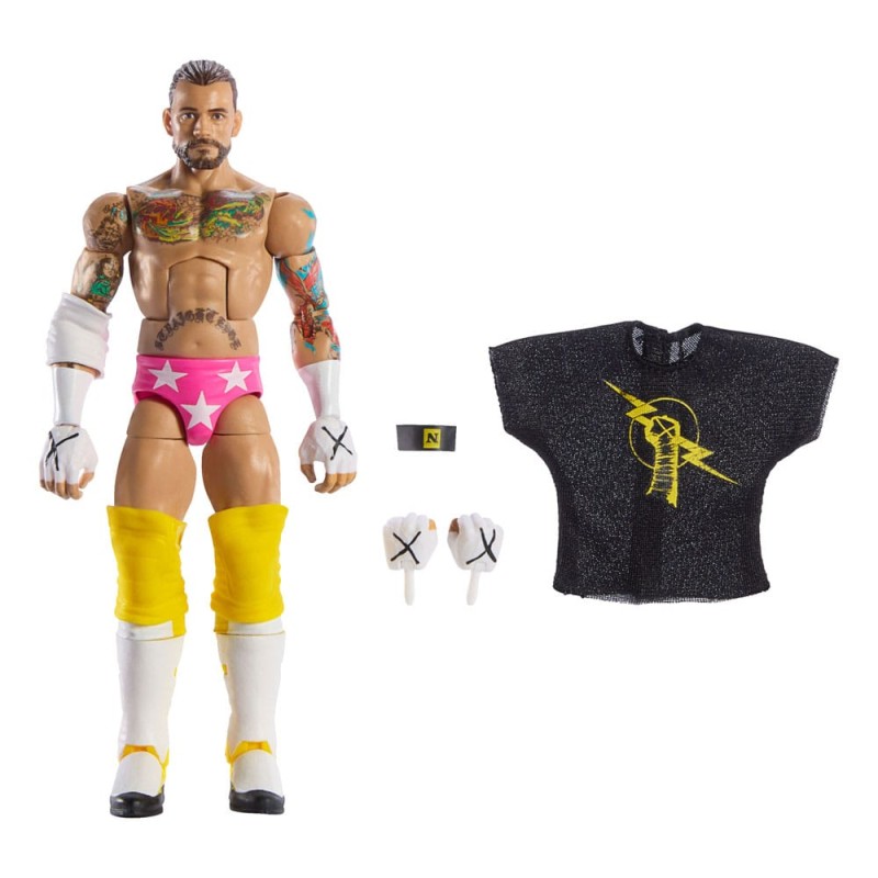WWE: CM Punk Elite Action Figure 15 cm