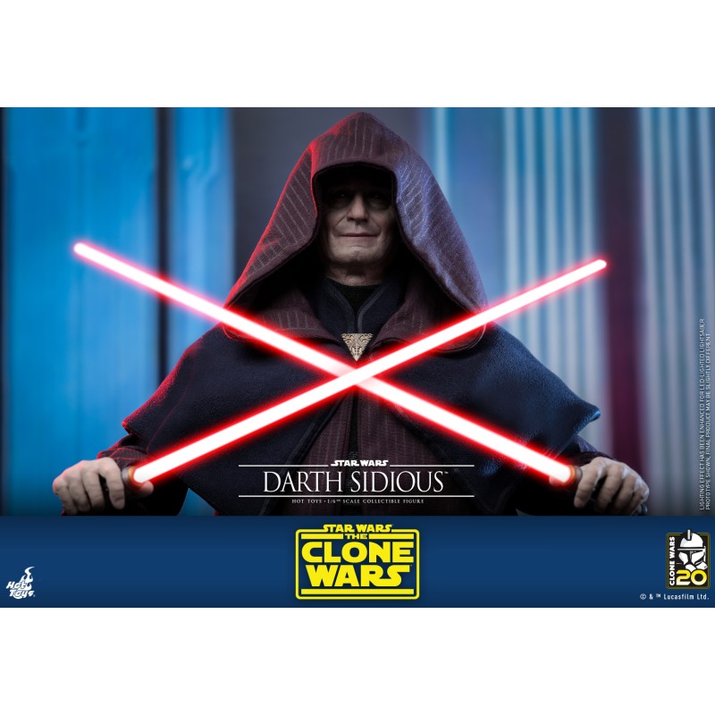 Hot Toys: Star Wars - Darth Sidious (Clone Wars) TMS-102 1/6