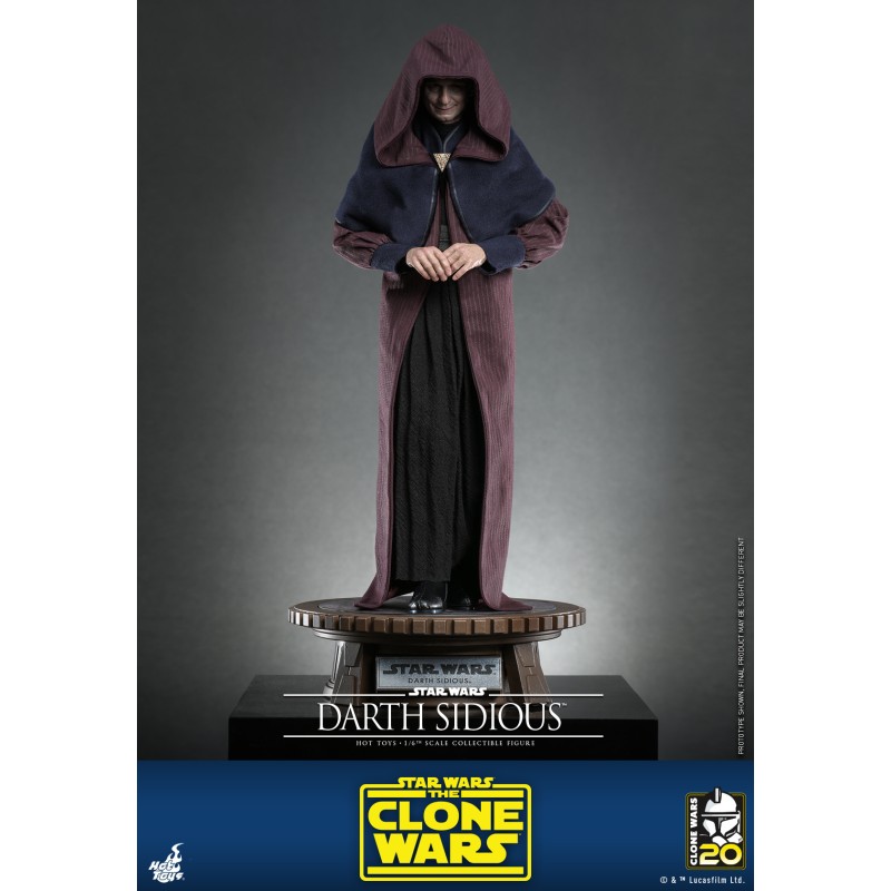 Hot Toys: Star Wars - Darth Sidious (Clone Wars) TMS-102 1/6