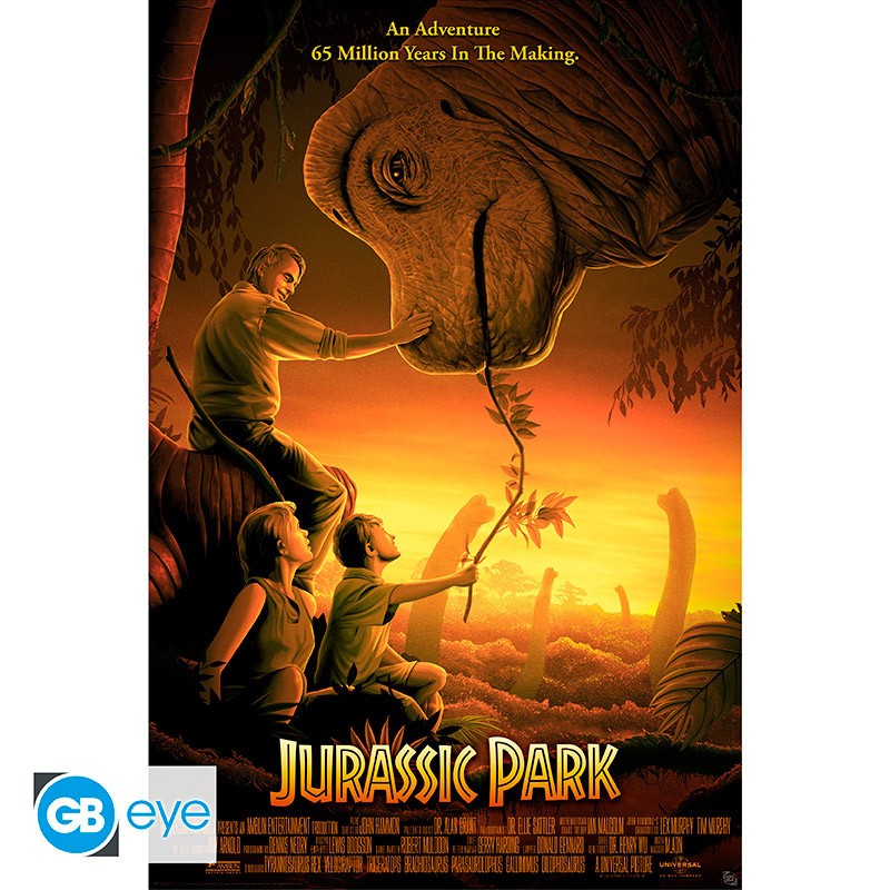 Poster: Jurassic Park Vintage Poster