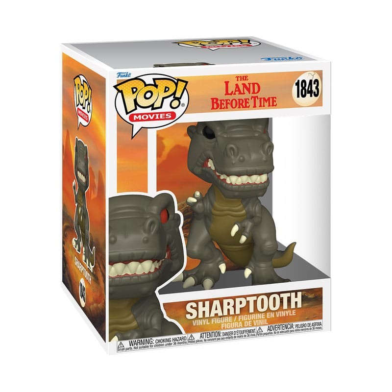 Funko Pop! Movies: The Land Before Time - Sharptooth Jumbo 15 cm