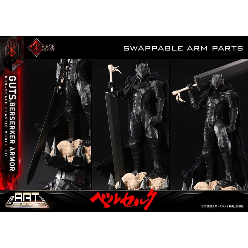 Berserk Plastic Build Art Masterline Model Kit Guts Berserker