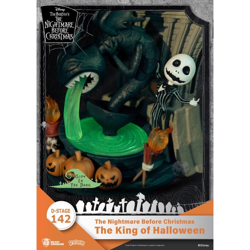 The Nightmare before Christmas: D-Stage PVC Diorama The King of