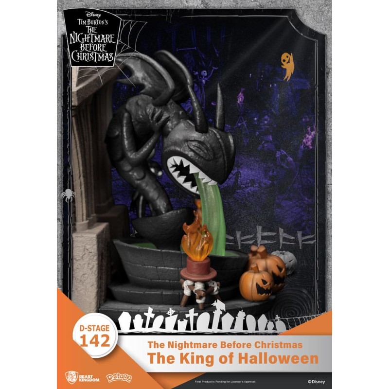 The Nightmare before Christmas: D-Stage PVC Diorama The King of