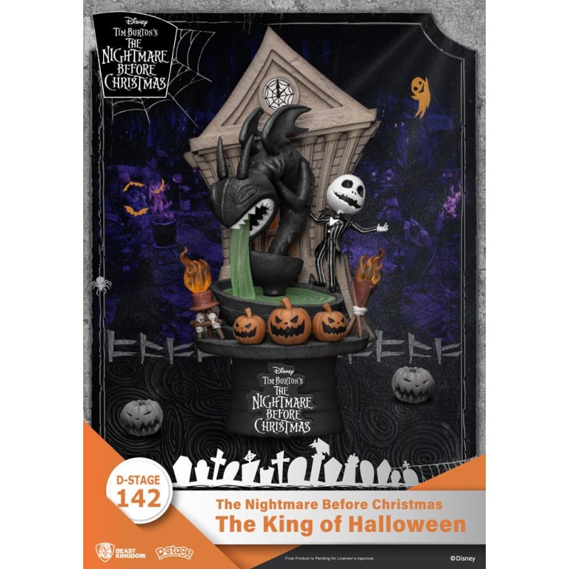 The Nightmare before Christmas: D-Stage PVC Diorama The King of