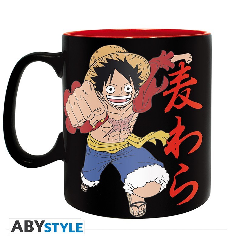 One Piece: Luffy & Skull Mug (460 ml)