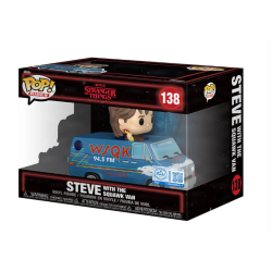 Stranger Things POP! Rides Deluxe Vinyl Steve with The Squawk