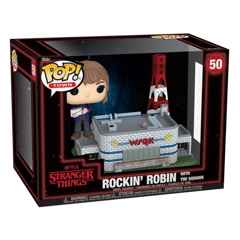 Stranger Things POP! Town Vinyl Figures Rockin' Robin with The