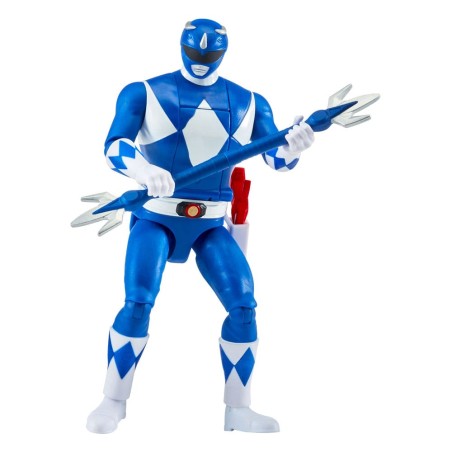 Mighty Morphin Power Rangers: Auto-Morphin Blue Ranger Action