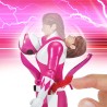 Mighty Morphin Power Rangers: Auto-Morphin Pink Ranger Action
