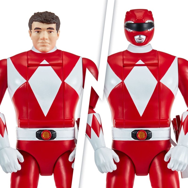 Mighty Morphin Power Rangers: Auto-Morphin Red Ranger Action