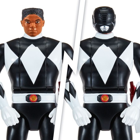Mighty Morphin Power Rangers: Auto-Morphin Black Ranger Action