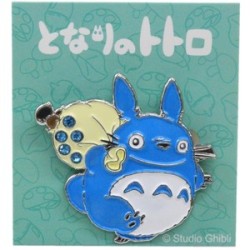 My Neighbor Tortoro: Blue Totoro Deluxe Large Pin