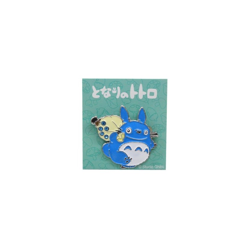 My Neighbor Tortoro: Blue Totoro Deluxe Large Pin