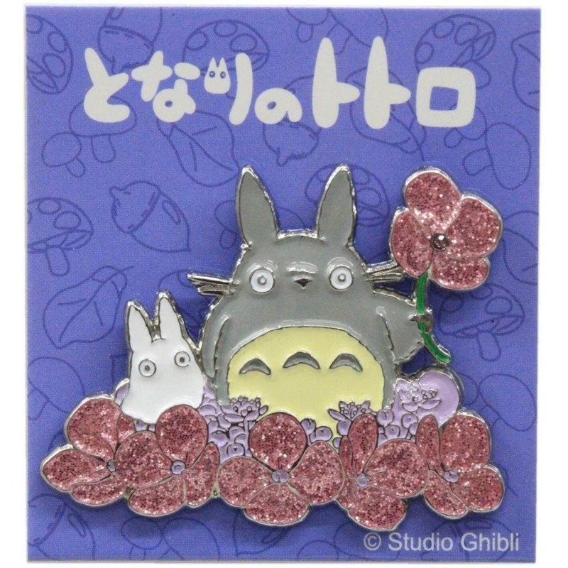 My Neighbor Tortoro: Grey Totoro Deluxe Large Pin