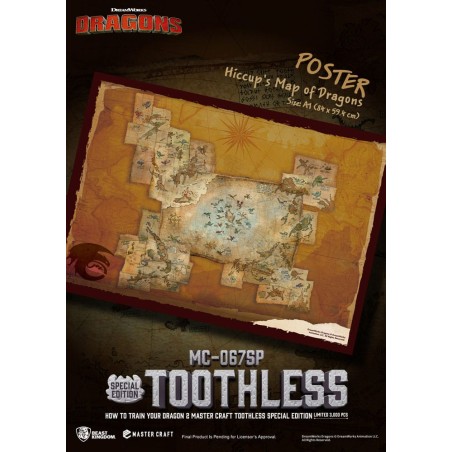 How To Train Your Dragon 2: Master Craft Statue Toothless 38 cm