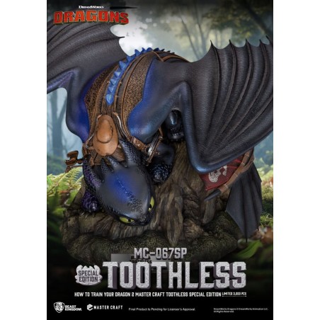 How To Train Your Dragon 2: Master Craft Statue Toothless 38 cm