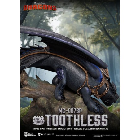How To Train Your Dragon 2: Master Craft Statue Toothless 38 cm