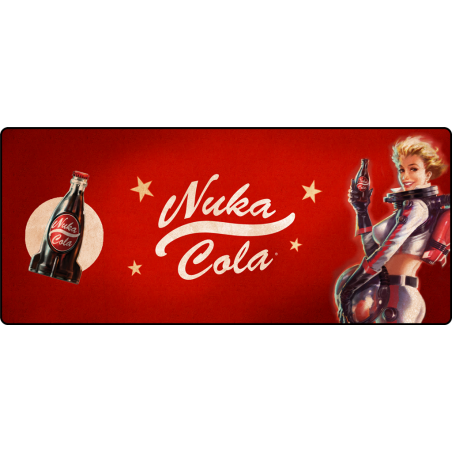 Fallout: Nuka Girl Keyboard Mat & Mousemat 35 x 80 cm
