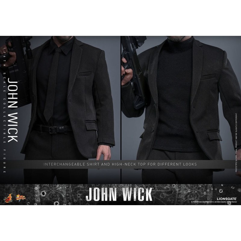 Hot Toys John Wick: John Wick 1/6 Scale Figure 31 cm