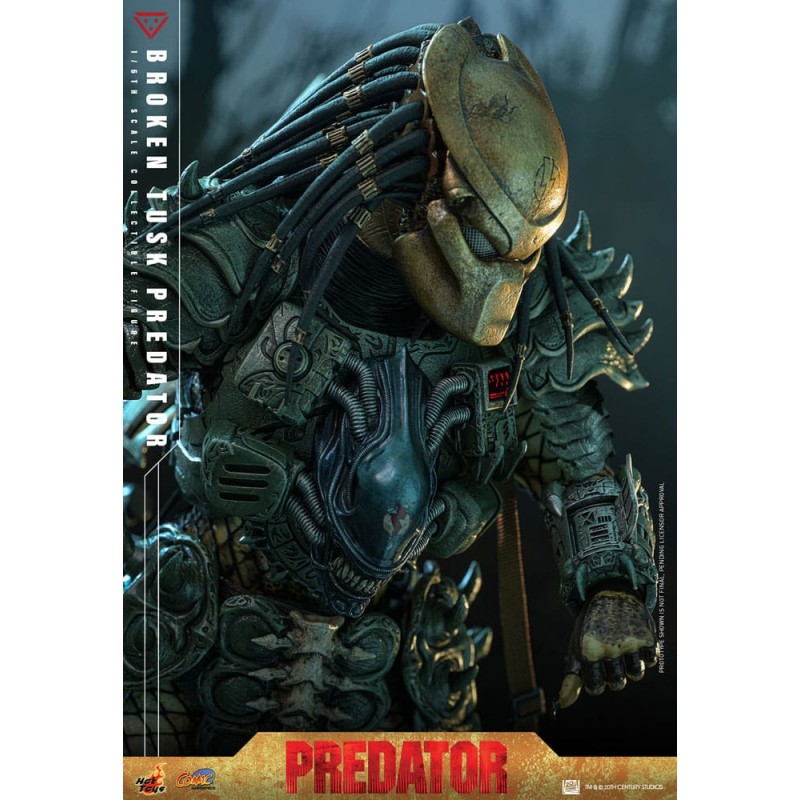 Hot Toys Alien vs. Predator: Broken Tusk Predator 1/6 Scale