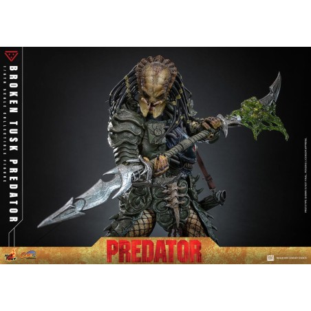 Hot Toys Alien vs. Predator: Broken Tusk Predator 1/6 Scale Hot Toys Alien vs. Predator: Broken Tusk Predator 1/6 Scale