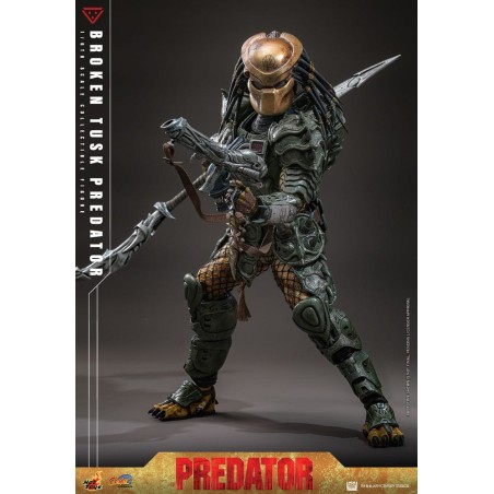 Hot Toys Alien vs. Predator: Broken Tusk Predator 1/6 Scale Hot Toys Alien vs. Predator: Broken Tusk Predator 1/6 Scale