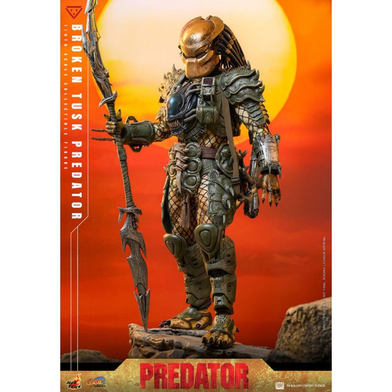 Hot Toys Alien vs. Predator: Broken Tusk Predator 1/6 Scale