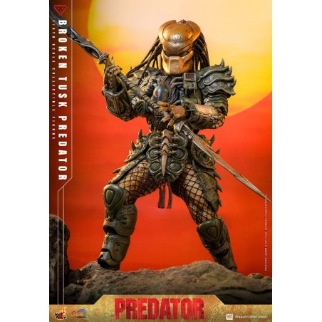 Hot Toys Alien vs. Predator: Broken Tusk Predator 1/6 Scale Hot Toys Alien vs. Predator: Broken Tusk Predator 1/6 Scale
