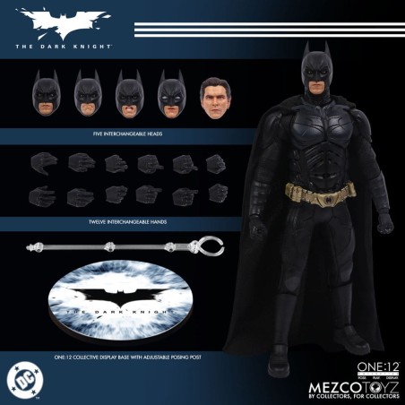 The Dark Knight: Batman One:12 Action Figure 17 cm The Dark Knight: Batman One:12 Action Figure 17 cm