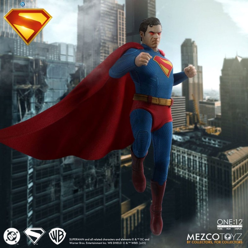 Superman (2025): Superman & Krypto One:12 Action Figure 17 cm