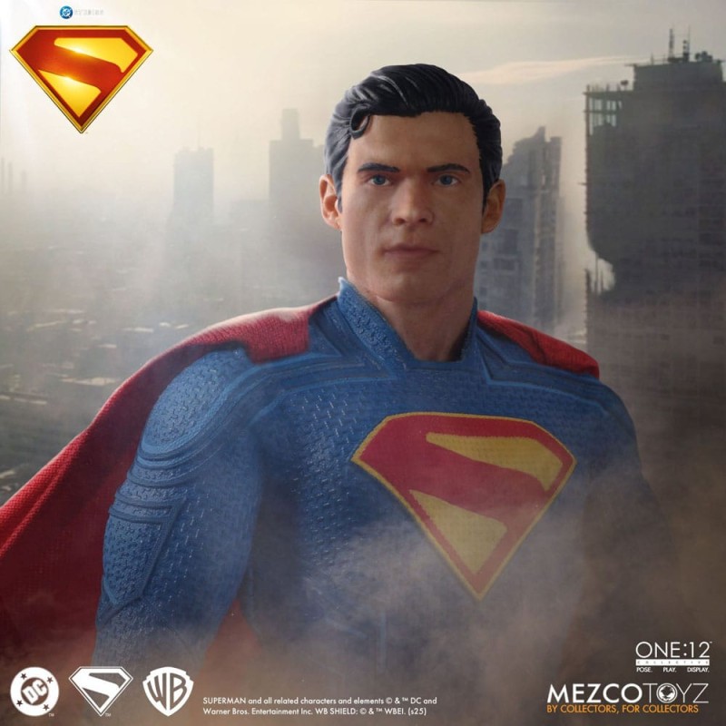 Superman (2025): Superman & Krypto One:12 Action Figure 17 cm