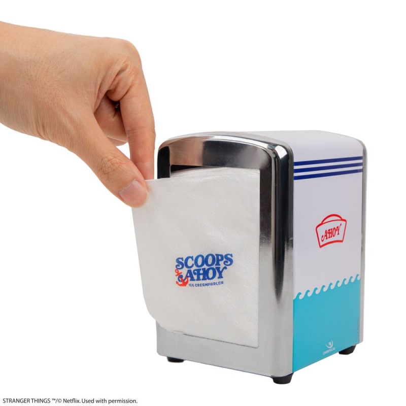 Stranger Things: Scoops Ahoy Napkin Dispenser set