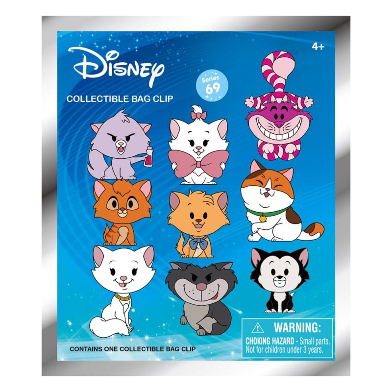 Disney: Disney Cats Mystery 3D Bag Clip (1 stuk - 1 piece)