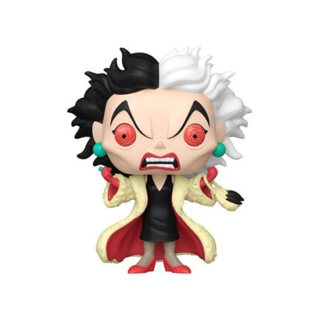 Funko Pop! Disney: 101 Dalmatians - Cruella de Vil (Chase with Funko Pop! Disney: 101 Dalmatians - Cruella de Vil (Chase with