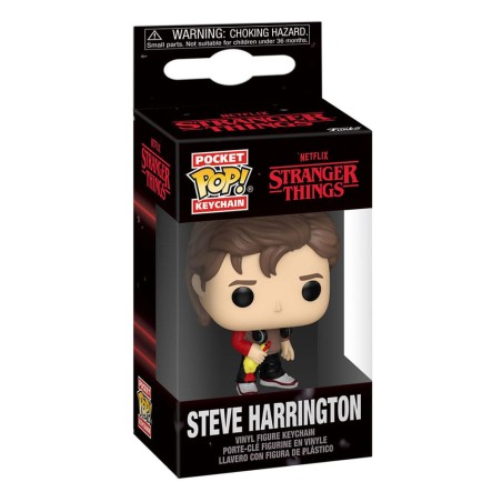 Funko Pop! Keychain: Stranger Things - Steve Harrington Funko Pop! Keychain: Stranger Things - Steve Harrington