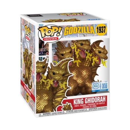 Funko Pop! Movies: Godzilla - Electric King Ghidorah 15 cm Funko Pop! Movies: Godzilla - Electric King Ghidorah 15 cm