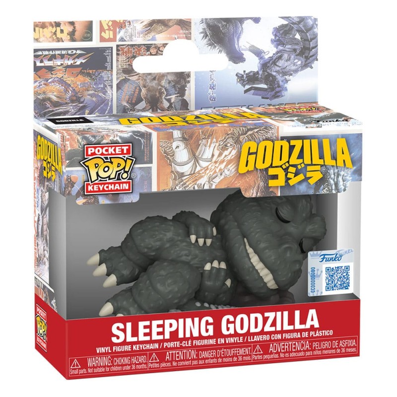 Funko Pop! Keychain: Sleeping Godzilla