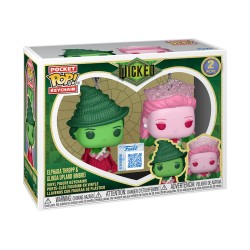 Funko Pop! Keychain: Wicked - Elphaba & Glinda (Ombre) 2-pack
